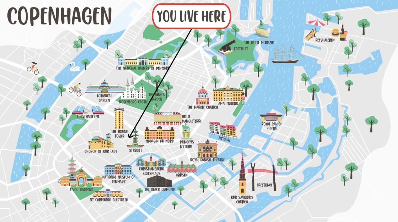 Stylish 4 Bedroom Apartment In Cph City コペンハーゲン エクステリア 写真
